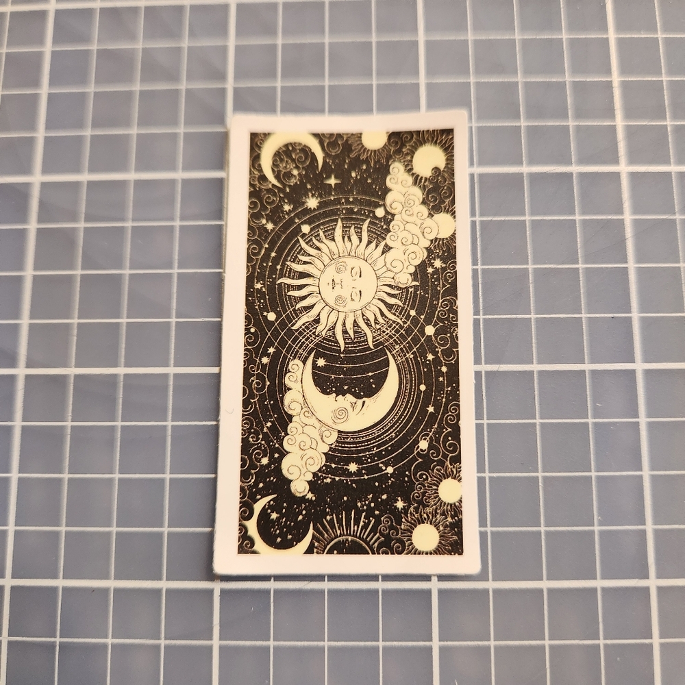10/$10 Sticker Celestial Moon